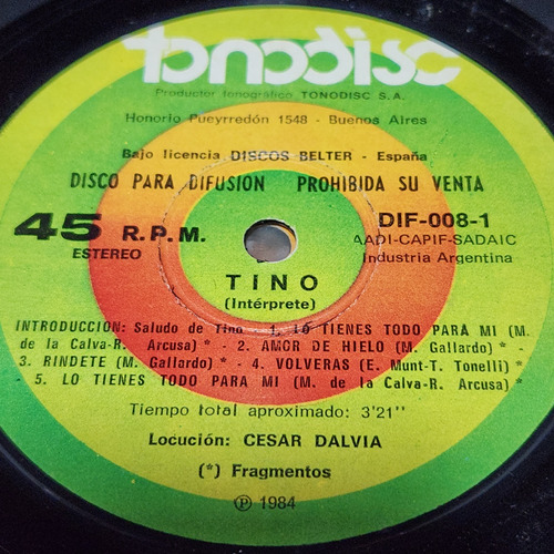 Simple Tino Parchis Tonodisc C3