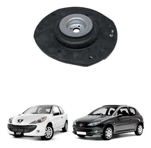 Coxim Do Amortecedor Peugeot 206 207 01/.. Lado Direito