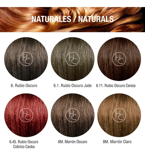 Coloracion Tan Natural Tintura Crema Gel + Revelador Crema Tono A Elección