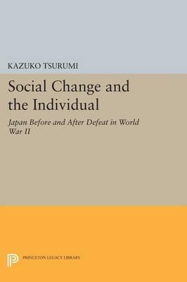 Libro Social Change And The Individual : Japan Before And...