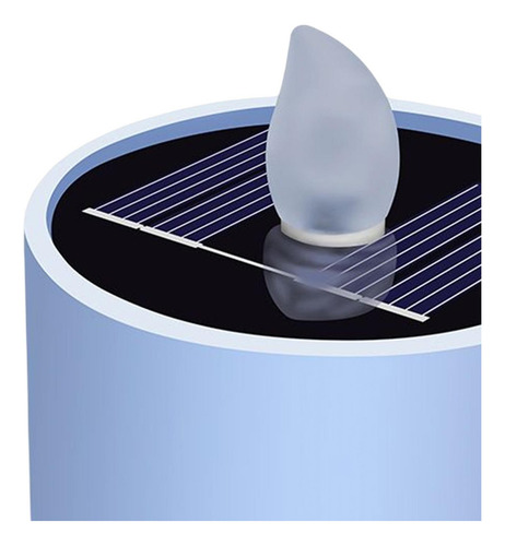 Velas Led Solares A Prueba De Agua Tealight Compatible Con