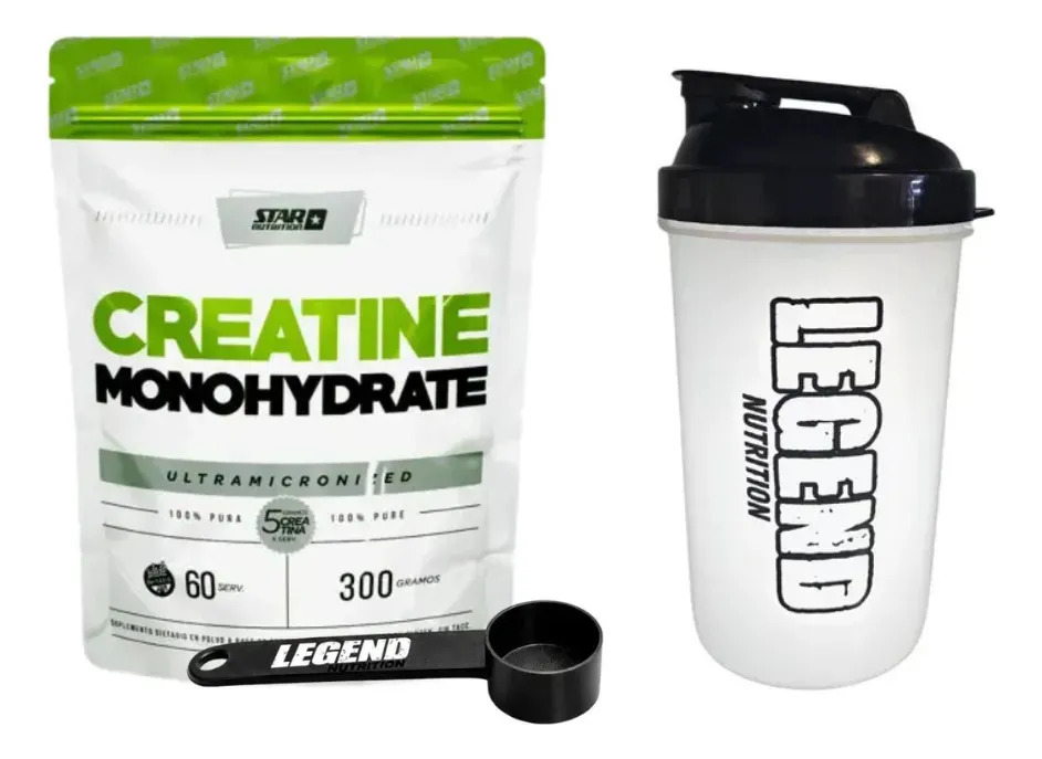 Creatina Star Nutrition Legend Nutrition en polvo Sin sabor x 300g