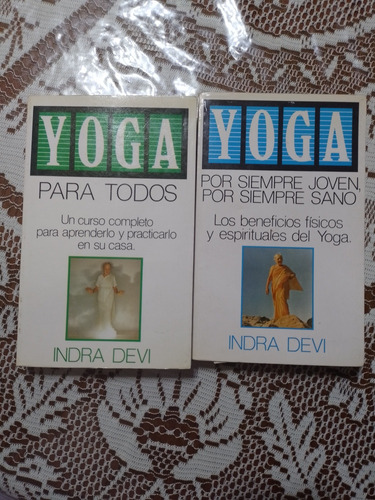 Libros Yoga Por Siempre Joven Y   Sanos Y Yoga Para Todos