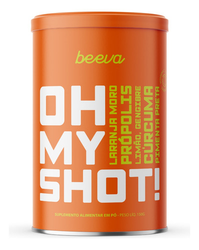 Oh My Shot 150g Beeva - Suplemento Da Imunidade