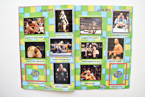 Wwf, Lucha Libre (svr, 1998): Faltan 46 Láminas (Usado)