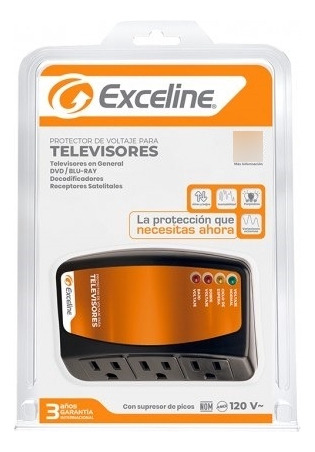 Protector Voltaje Para Televisores, Exceline Gsm-tv !!