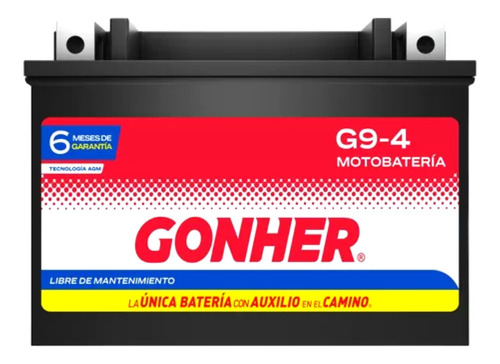 Batería Moto Agm Gonher Vento Avalanche Gt-5 2014