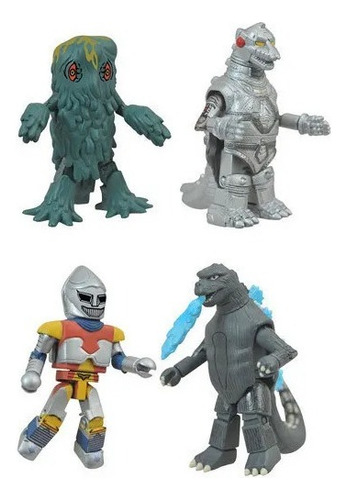 Diamond Select Toys Godzilla Minimates Serie 1 Box Set