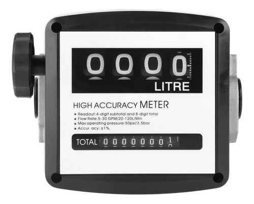 Medidor De Combustible Mecánico Flujo De Combustible De 4 Dí