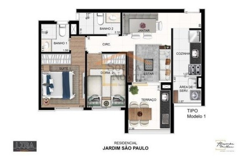 Imagem 6 de 7 de Apartamento, Venda, Jardim Sao Paulo(zona Norte), Sao Paulo - 12978 - V-12978