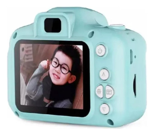 Câmera Infantil Digital Fotográfica Filmadora  +cartão 32gb