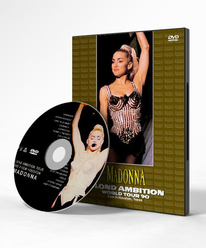 Dvd Madonna - Blond Ambition Tour Houston (finally Enough)