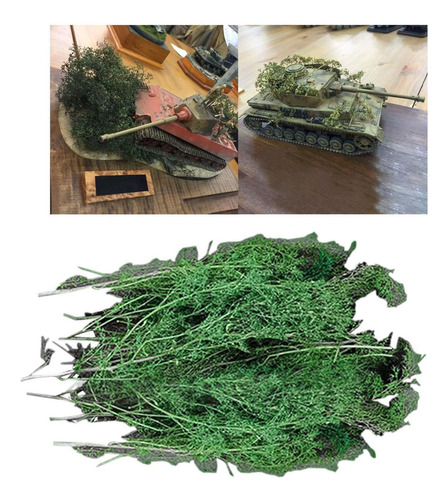 Material De Maqueta De Árboles En Miniatura 1/48 Con Paisaje