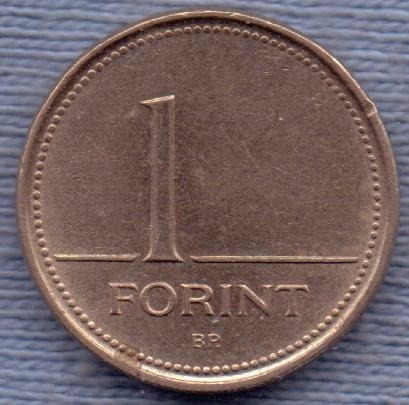 Imagen 1 de 2 de Hungria 1 Forint 1993 * Segunda Republica *
