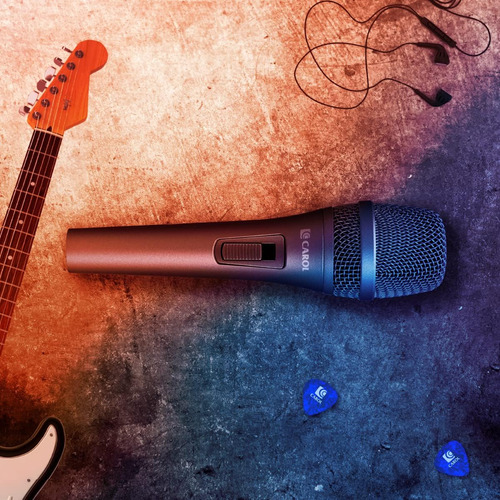 Micrófono Dinámico Vocal Con Cardiodo Unidireccional, La Mej