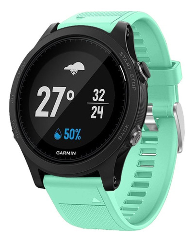 Pulseira Garmin Fenix 5 Forerunner 935 945 Approach S60 Cor Verde-claro