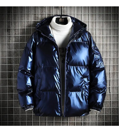 Chaqueta Acolchada De Algodón Con Capucha De Invierno Para H