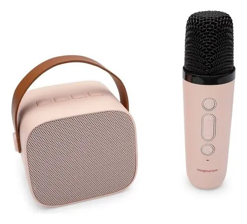Microfone Rosa Mini Karaoke E Microfone Rosa Imaginarium | MercadoLivre