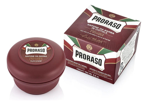 Creme Barbear Proraso Red - Sabão