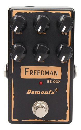 Pedal De Efectos De Guitarra Demonfx Freedman Be-odx Overdri