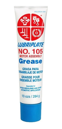 Grasa Ensamblaje Lubriplate 105 Ensamble Motores Serv Pes