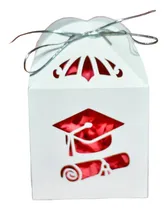 Comprar 25 Cajas Caladas Egresados Personalizado