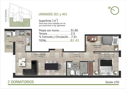 Imagen 6 de 6 de Venta Apartamento Parque Batlle 2 Dormitorios Parque Belgrano