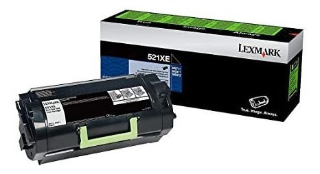 Lexmark 52d1x0e (521xe) Cartucho De Tóner Para Impresoras De