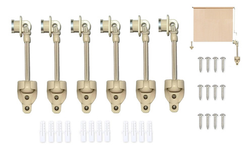 Repuesto Universal Persiana Enrollabl Para Exterior E 3 Kit