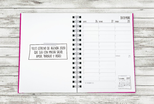 Agenda 2020 15 X 21 Semanal Tapa Dura Cosa De Minas