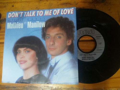 Mireille Mathieu Et Barry Manilow Vinilo Simple 7' 1985 Pop
