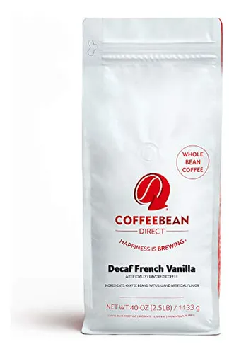 Café En Grano Descafeinado Con Sabor A Vainilla Francesa, 2.