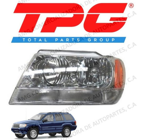 Faro Delantero Jeep Grand Cherokee 1999-05 Derecho Tpg