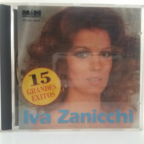Iva Zanicchi - 15 Grandes Exitos - Cd - Ex 