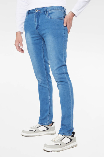 Jeans Skinny Azul Hombre Fashion's Park