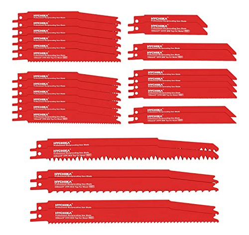 Hychika Juego De 32 Hojas De Sierra Alternativa Para Cortar 