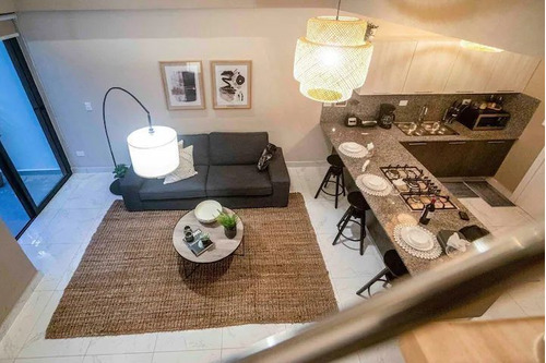 Apartamento Loft Amueblado En Venta En Evaristo Morales