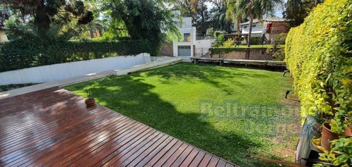 Excelente Casa De 3 Dormitorios En Venta En La Florida. Gran Jardín, Piscina Y Vista Parcial Río.