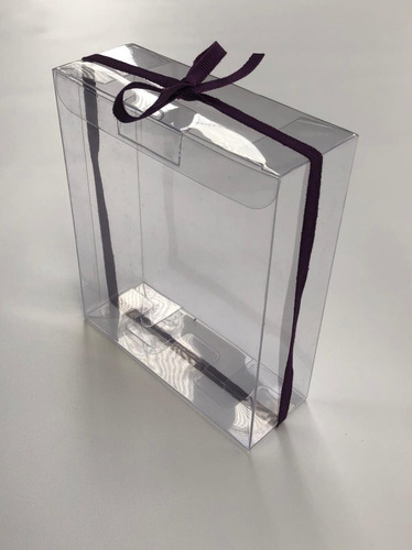 Caja De Acetato Pvc Transparentes 12x12x4cm(x20)- 900-125