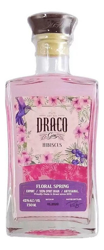 Gin Hibisco Draco 750ml