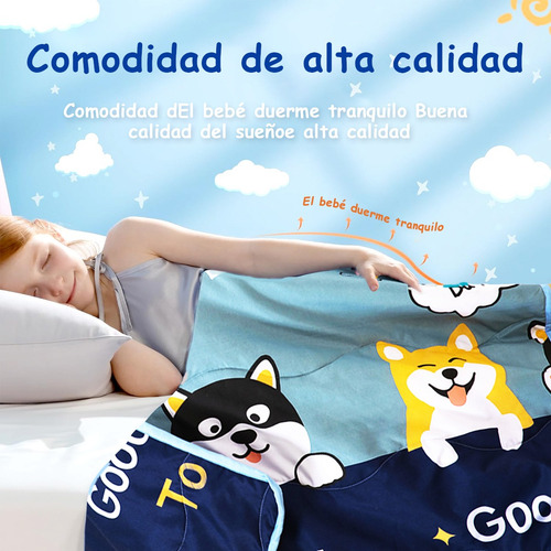Manta Infantil De Dibujos Animados Colcha Infantil Verano Perros Animal Print