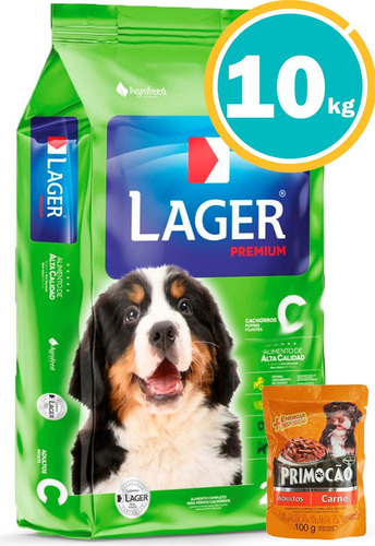Imagen 1 de 6 de Ración Perro - Lager Cachorro + Obsequio Y Envío Gratis