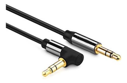 Cable Audio Stereo 1,5 Mts. Auxiliar Mini Plug 3,5 90° Venti