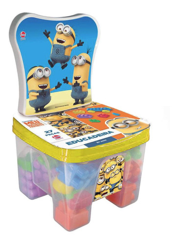 Brinquedo Cadeirinha Educadeira Blocos Os Minions Lider 2791