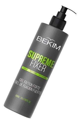 2 Gel Fijador Fuerte Supreme Fixer X 800grs Bekim