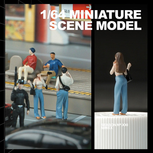 Figuras De Modelos 1:64 Figuras Bolsos Bandolera Para Niña