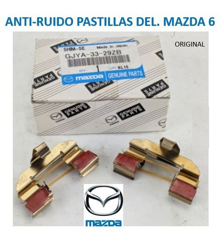 Anti Ruido Pastillas Del. Mazda 6