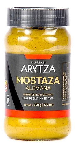 Mostaza alemana Arytza 360g