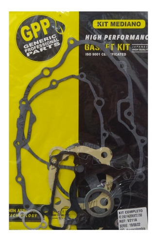 Imagen 1 de 2 de Kit Completo Empacadura Fazer 250 Lander 250 Xtz250