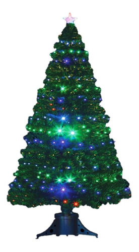 Arbol De Navidad Fibra Optica Multiled, 150cm